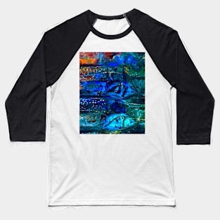 Patterns Under the Sea Baseball T-Shirt